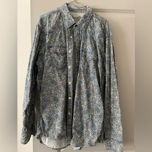 Men’s Large Wrangler Pearl Snap